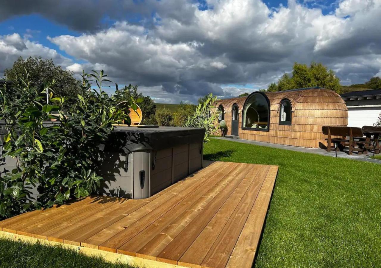 Tirolian Lodge North, Whirlpool, Sauna, Lagerfeuer Bundorf Exteriér fotografie
