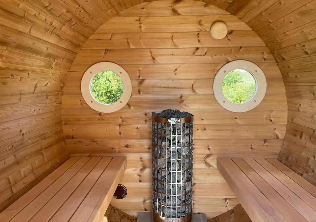 Tirolian Lodge North, Whirlpool, Sauna, Lagerfeuer Bundorf Exteriér fotografie