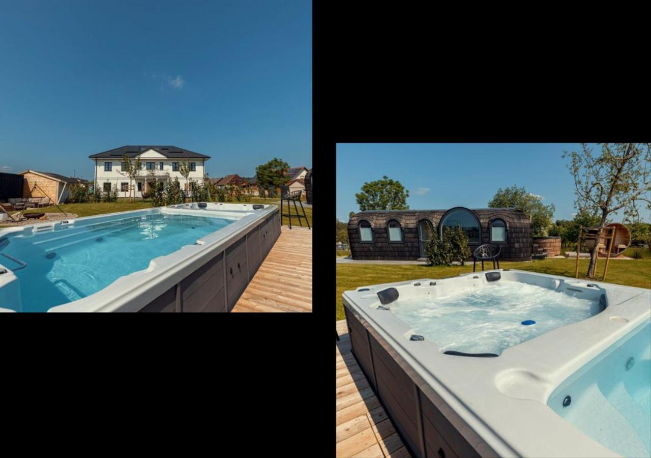Tirolian Lodge North, Whirlpool, Sauna, Lagerfeuer Bundorf Exteriér fotografie