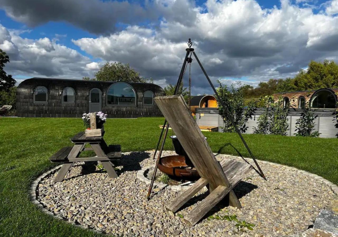 Tirolian Lodge North, Whirlpool, Sauna, Lagerfeuer Bundorf Exteriér fotografie